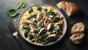 Creamy Chicken and Spinach Pasta