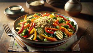 Exquisite Quinoa and Roasted Vegetables Salad