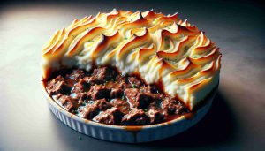 Classic British Shepherd’s Pie: A Hearty and Comforting Dish with Layers of Flavored Beef and Creamy Mashed Potatoes