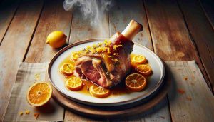 Bavarian Veal Shank with Zesty Citrus Sauce