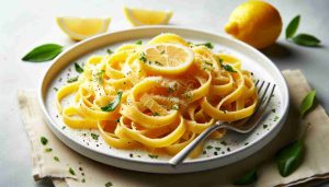 Flavorful Italian Lemon Fettuccine