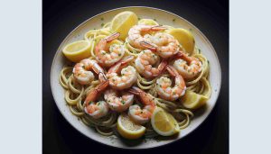 Hearty Lemon Shrimp Scampi with Herb-Spiced Linguine