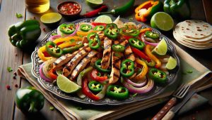 Chicken Fajitas with Fresh Lime and Jalapeno Marinade