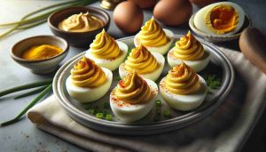 Delicious Deviled Eggs: A Classic Appetizer with a Tangy Twist