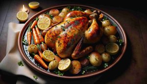 Delicious Roasted Lemon Herb Chicken with Root Vegetables