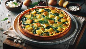 Hearty Potato and Spinach Frittata: A Savory Brunch Delight