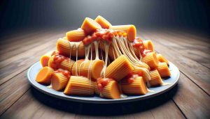 Cheese-Filled Ziti with Yams and Zesty Tomato Sauce