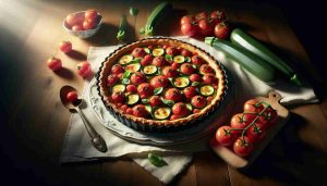 Zucchini and Tomato Tart: A Savory Delight Bursting with Garden Fresh Flavors