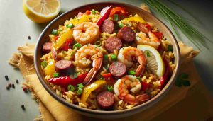 Jambalaya: A Spicy Creole Delight with Shrimp, Sausage, and Flavorful Rice