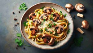 Perfectly Flavored Mushroom Pasta with Parmesan and Fresh Herbs