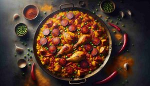 Exquisite Spicy Chorizo and Chicken Paella