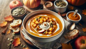 Hearty Apple-Pumpkin Soup: A Wholesome Autumn Delight