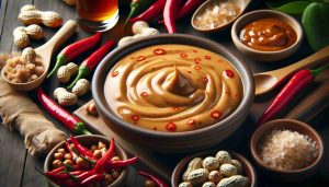 Authentic Thai Peanut Sauce – A Perfect Blend of Creamy, Spicy, and Sweet Flavors