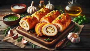 Kiev Chicken Rolls: Golden, Crispy Chicken Breast Filled with Garlic Herb Butter