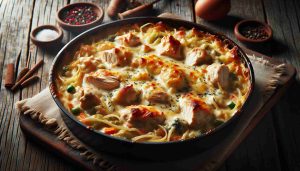 Creamy Savory Chicken Yummy Casserole