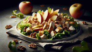 Classic Waldorf Chicken Salad: A Refreshing Delight of Crunchy Apples and Juicy Chicken