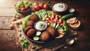 Hearty Family-Style Mediterranean Falafel with Yogurt Sauce