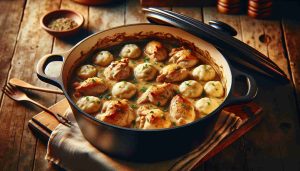 Hearty Dutch Oven Chicken and Dumplings