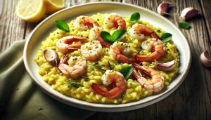 Herb-Infused Lemon Garlic Shrimp Risotto