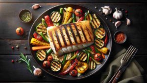 Deluxe Grilled Cod with Garlic-Infused Vegetables