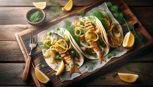 Fulfilling Delight: Fresh Dill and Lemon Grilled Fish Tacos