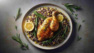 Exquisite Lemon Rosemary Chicken with Wild Rice