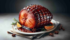 Exquisite Bourbon-Glazed Ham