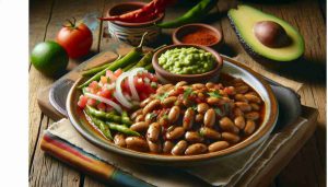 Tex-Mex Wax Beans Delight with Avocado Salsa