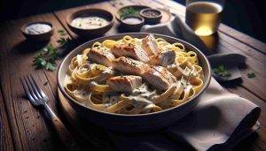 Hearty Fettuccine Alfredo with Tender Chicken