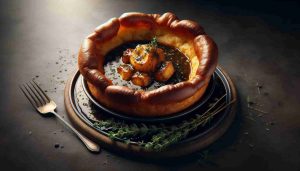 Hearty Yorkshire Pudding with Herbed Gravy