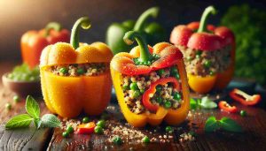 Quinoa and Herb-Stuffed Bell Peppers: A Burst of Freshness in Every Bite