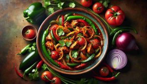 Fragrant Jalfrezi Chicken with Garden Fresh Vegetables