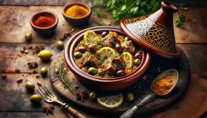 Authentic Moroccan Lamb Tagine with Preserved Lemons and Olives