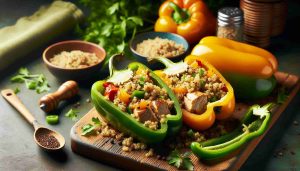 Turkey & Quinoa Stuffed Bell Peppers: A Nutritious and Flavorful Dinner Option