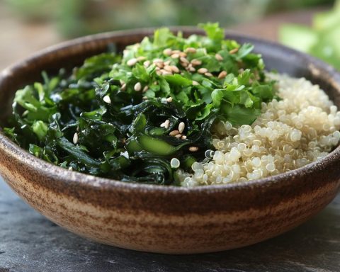 Delightful Weekend Wakame and Quinoa Nourish Bowl: A Fusion of Health and Flavor