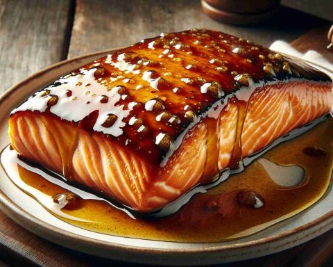 Hearty Vermont Maple Mustard Glazed Salmon: A Sensational Fusion of Sweet and Savory Flavors