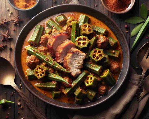 Perfectly Spiced Pork and Okra Curry: A Symphony of Savory Richness and Comfort