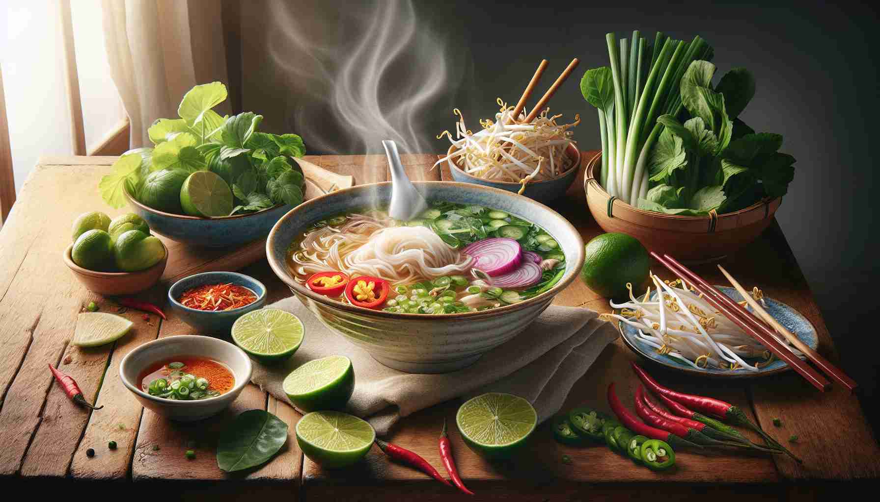 Vibrant Vietnamese Noodle Experience