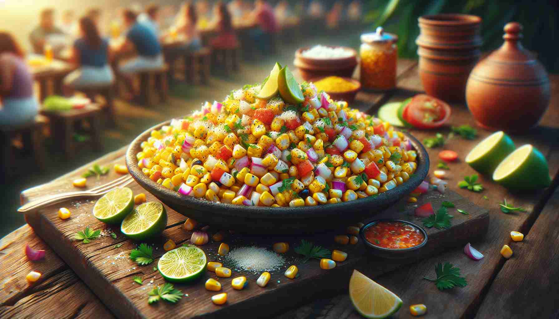 The Vibrant Symphony of Mexican Street Corn Salad: Escaping Ordinary with Exquisite Esquites