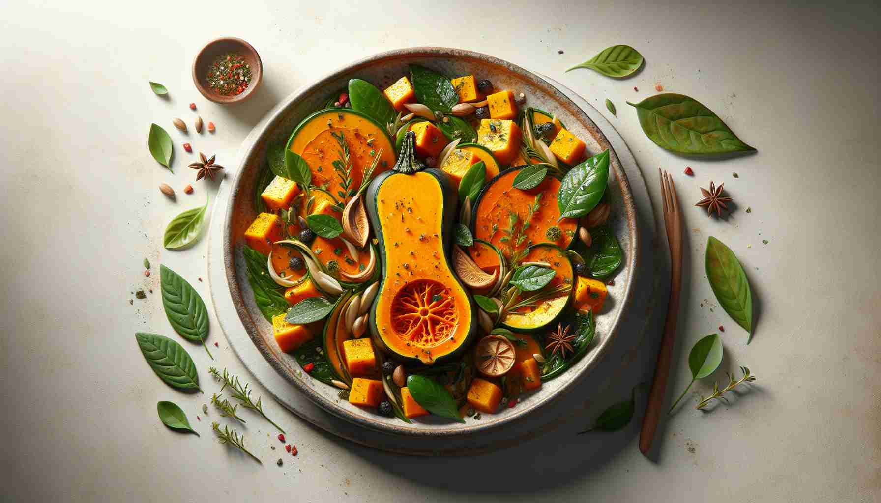 Aromatic Thai-Inspired Butternut Squash Fusion: A Nourishing Culinary Journey