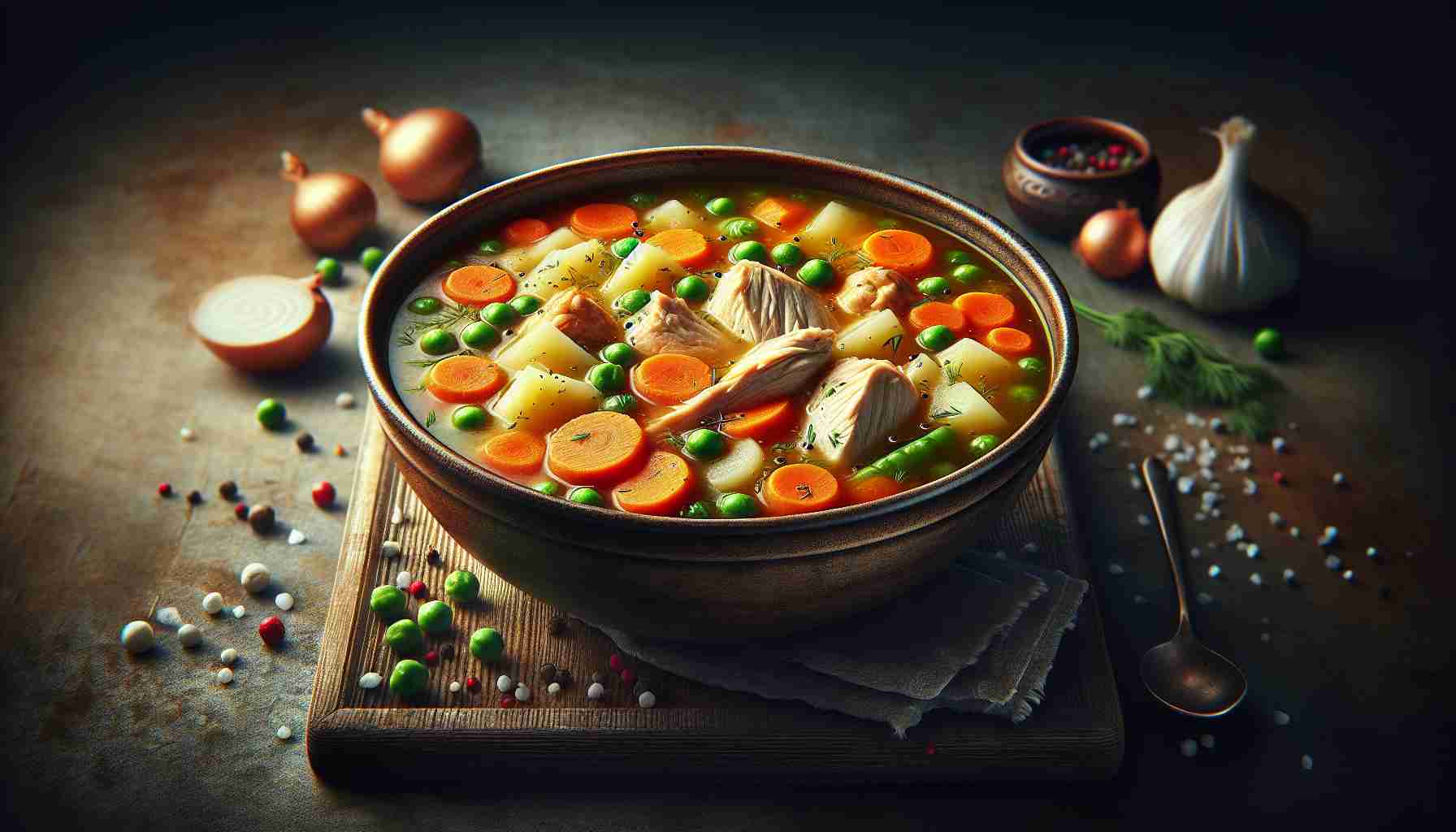 Hearty Estonian Kanasupp köögiviljadega: A Warming Chicken Soup with Garden Vegetables