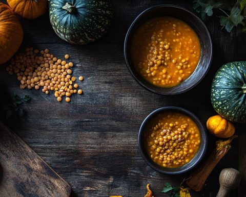 Soul-Warming Pumpkin and Lentil Stew: A Comforting Blend of Autumn Magic and Nutrient-Rich Goodness