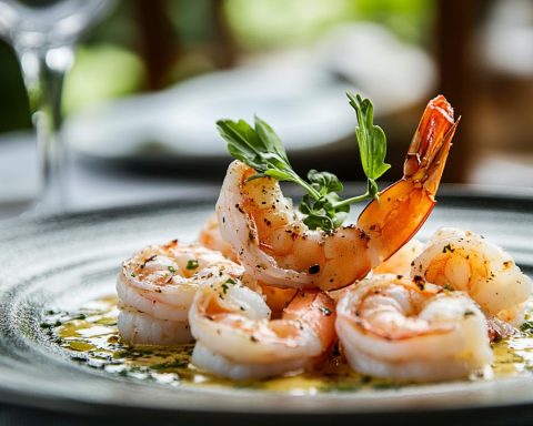 Sumptuous Shrimp Scampi: A Delightful Dance of Flavors and Aromas, Rich in Protein and Perfect for Celebratory Occasions